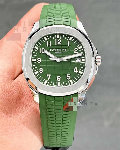 patek philippe green aquanaut